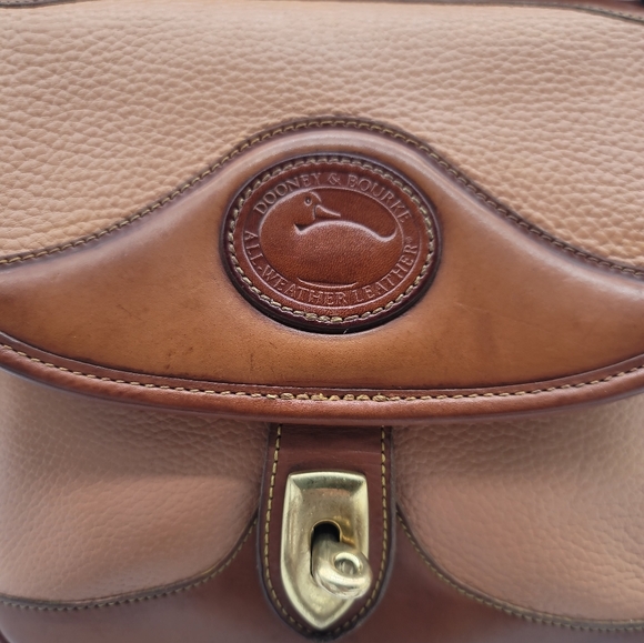 DOONEY & BOURKE AWL Square Carrier R703 Crossbody Bag Vintage - Picture 2 of 11